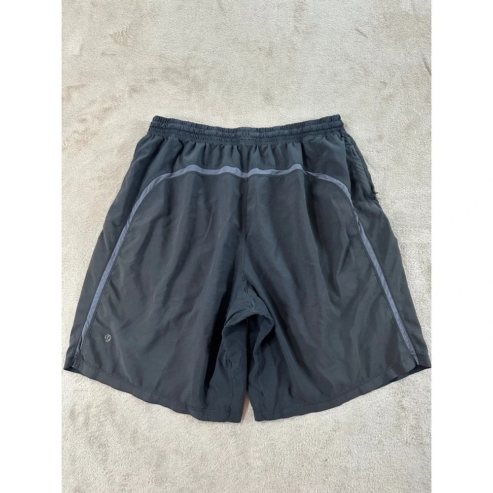 Lululemon Pace Breaker shorts Mens size‎ XL Black Athletic Running Training gym